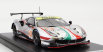 Looksmart Ferrari 488 Gte Evo 3.9l Turbo V8 Team Af Corse N 54 1:43, stříbrná