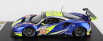Looksmart Ferrari 488 Gte Evo 3.9l Turbo V8 Team Inception Racing N 59 1:43, modrá