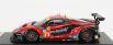 Looksmart Ferrari 488 Gte Evo 3.9l Turbo V8 Team Inception Racing N 71 1:43, červená