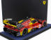 Looksmart Ferrari 499p 3.0l Turbo V6 Team Ferrari Af Corse N 50 Winner 24h Le Mans 2024 Antonio Fuoco - Miguel Molina - Nicklas Nielsen 1:18 Červená Žlutá Černá