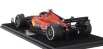 Looksmart Ferrari F1  Sf-23 Team Scuderia Ferrari N 16 4th Singapore Gp 2023 Charles Leclerc - Con Vetrina - With Showcase 1:18 Červená Černá