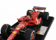 Looksmart Ferrari F1  Sf-24 Team Scuderia Ferrari N 38 7th Saudi Arabia Gp 2024 Oliver Bearman - Con Vetrina - With Showcase 1:18 Červená Černá