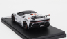Looksmart Ferrari Sf90 Xx Stradale 2024 1:43 Bianco Artico - Bílá Met Oranžová Černá