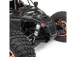 RC auto Losi Lasernut U4 1:10 4WD Smart RTR, černá