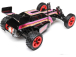 RC auto Losi Mini JRX2 1:16 RTR, červená