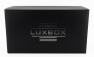 Luxbox Vetrina display box Base In Ecopelle Nera 1:12, černá