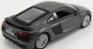 Maisto Audi R8 V10 Plus Coupe 2015 1:24 Šedý Metamfetaminový Uhlík
