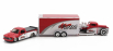 Maisto Chevrolet 454 Ss Pick-up With Trailer Car Transporter + Pick-up 1936 1:64 Bílá Červená