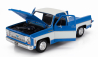 Maisto Chevrolet C-10 Pick-up Cheyenne Super 1974 1:18 Modrá Bílá