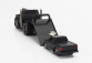 Maisto Chevrolet C-60 Flatbed Car Transporter 1966 With 454 Ss Pick-up Custom 1993 1:64 Black