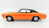 Maisto Chevrolet Chevelle Ss 454 Coupe 1971 1:18 Oranžová Matná Černá