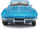 Maisto Chevrolet Corvette 1965 1:18 světle modrá metalíza