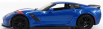 Maisto Chevrolet Corvette Grand Sport 2017 1:24 Modrá Met Bílá