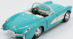 Maisto Chevrolet Corvette Spider 2-door 1957 1:24 Tyrkysově Bílá
