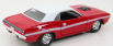 Maisto Dodge Challenger R/t Coupe 1970 1:24 Červená Bílá