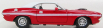 Maisto Dodge Challenger R/t Coupe 1970 1:24 Červená Bílá