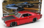 Maisto Dodge Chartger R/t Coupe 1969 1:24 Red Met Black