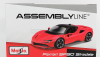 Maisto Ferrari Sf90 Hybrid Stradale 2019 1:24 Červená Černá