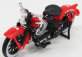Maisto Ford usa F-1 Pick-up Custom Harley-davidson 1948 + Motorcycle Harley Davidson El Knucklehead 1936 Fire Departmen 1:24 Red