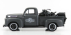 Maisto Ford usa F-1 Pick-up Custom Usa Harley-davidson 1948 + Motorcycle Harley Davidson Wla Flathead 1942 1:24 Matt Grey