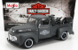 Maisto Ford usa F-1 Pick-up Custom Usa Harley-davidson 1948 + Motorcycle Harley Davidson Wla Flathead 1942 1:24 Matt Grey