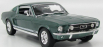 Maisto Ford usa Mustang Gta Coupe Fastback 1967 1:18 Green Met