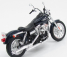 Maisto Harley davidson Fxdbi Dyna Street Bob 2006 1:12 Modrá Met Černá