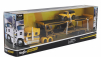 Maisto International Lonestar Truck Car Transporter With Ford Bronco Wildtruck 2021 1:64 Žlutá Černá