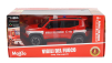 Maisto Jeep Renegade Vigili Del Fuoco 2017 1:24 Červená Bílá