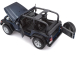 Maisto Jeep Wrangler Rubicon 1:18 modrá metalíza