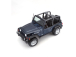 Maisto Jeep Wrangler Rubicon 1:18 modrá metalíza