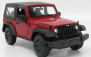 Maisto Jeep Wrangler Willys Soft-top 2014 1:18 Červená Černá