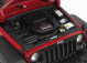 Maisto Jeep Wrangler Willys Soft-top 2014 1:18 Červená Černá