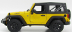 Maisto Jeep Wrangler Willys Soft-top 2014 1:18 Žlutá Černá