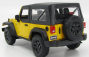 Maisto Jeep Wrangler Willys Soft-top 2014 1:18 Žlutá Černá