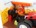 Maisto Massey ferguson 5s.165 Tractor 2020 1:16 Červená Šedá
