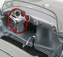 Maisto Porsche 550a Spider 1955 1:18 Silver