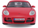 Maisto Porsche Cayman S 1:18 červená