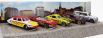 Majorette Alfa romeo Set Assortment 5 Cars Pieces - 60th Anniversary 1:64 Různé
