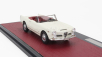 Matrix scale models Alfa romeo 2600 Spider Cabriolet Open 1962 1:43 Bílá