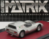 Matrix scale models Alfa romeo Osi Scarabeo 1966 1:43 Silver Met