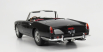 Matrix scale models Ferrari 250gt Ii-series Cabriolet Open 1960 - Con Vetrina With Showcase 1:18 Black