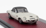 Matrix scale models Jaguar E-type Frua Roadster Closed 1964 1:43 Bílá