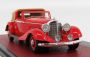 Matrix scale models Mercedes benz 500k 1:43, červená