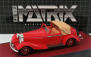 Matrix scale models Mercedes benz 500k 1:43, červená