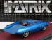 Matrix scale models Pontiac Vivant 77 Adams Spider 1965 1:43 Blue Met