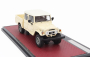 Matrix scale models Toyota Hj45 Land Cruiser Crew Cab Pick-up 1979 1:43 Krémově Bílá