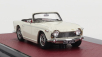 Matrix scale models Triumph Tr5 Cabriolet Open 1967 1:43 Bílá