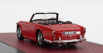 Matrix scale models Triumph Tr5 Cabriolet Open 1967 1:43 Red