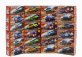 Mattel hot wheels Audi Set Assortment 48 Cars Pieces 1:64 Různé